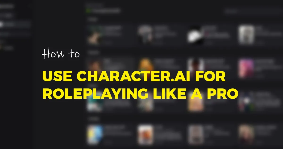 charecter.ai role play