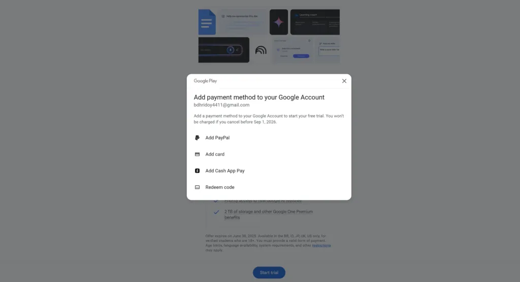 add bank card